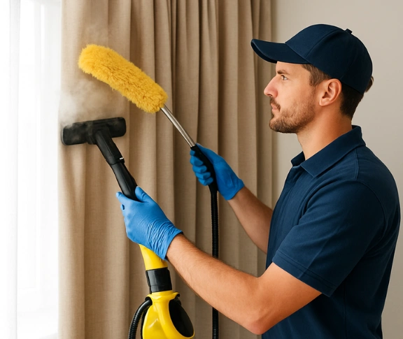 Trusted drapes cleaning technician Matty Curtain Cleaning wollstonecraft-nsw QLD